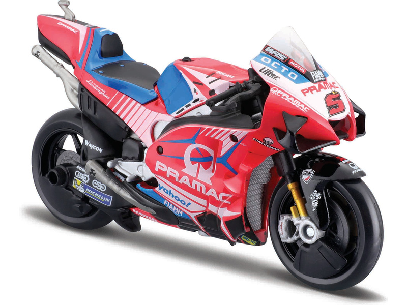 Maisto Ducati Pramac Racing 2021 1:18 5 Zarco MA-36379-5