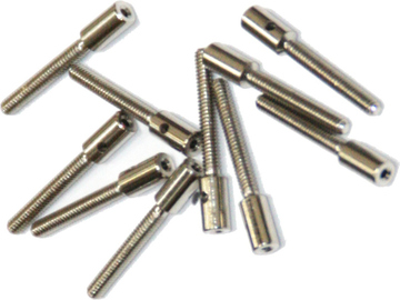 Threaded Coupler M2 for 1 mm wire (10pcs) / NA1014