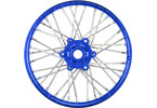 Pro-Line 1/4 Pro-Spec Aluminum V2 Bead Front Wheel Blue/Blue (1): Promoto-MX