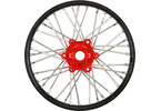 Pro-Line 1/4 Pro-Spec Aluminum V2 Bead Front Wheel Black/Red (1): Promoto-MX