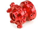 Pro-Line 1/4 Pro-Spec Aluminum Front Hub Red: Promoto-MX