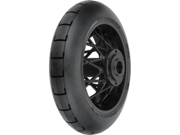 Pro-Line 1/4 Supermoto Tire Rear MTD Black Wheel: PM-MX / PRO1022310