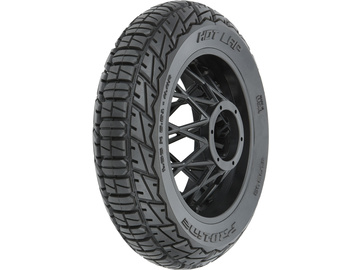 Pro-Line 1/4 Hot Lap MX S3 Rear Tire MTD Black Supermoto Wheel: Promoto-MX / PRO1024310