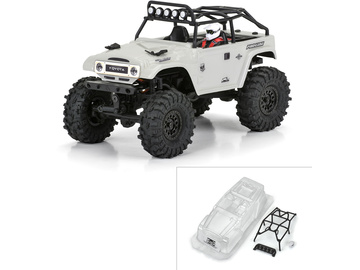 Pro-Line 1/24 1979 Toyota Land Cruiser FJ40 Clear Body with Trail Cage: SCX24 / PRO366300