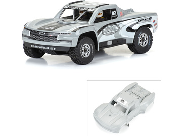 Pro-Line 1/16 Pre-Cut 2019 Chevy Trophy Truck Tough-Color Gray Body: GROM / PRO367514