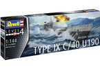 Revell German Submarine Type IX C/40 (U190) (1:144)