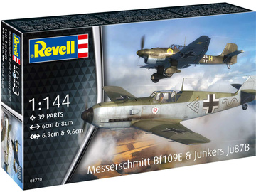 Revell Messerschmitt Bf109E, Junkers Ju87B Stuka (1:144) / RVL03770