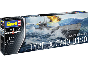 Revell German Submarine Type IX C/40 (U190) (1:144) / RVL05167