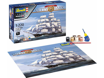 Revell Cutty Sark 150. výročí (1:220) (giftset) / RVL05430