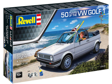 Revell Volkswagen Golf 1 50. výročí (1:24) (giftset) / RVL05636