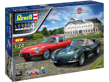 Revell 100 Years Jaguar (1:24) (Giftset) / RVL05667