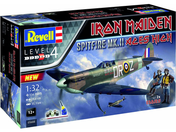 Revell Spitfire Mk.II Aces High Iron Maiden (1:32) (giftset) / RVL05688