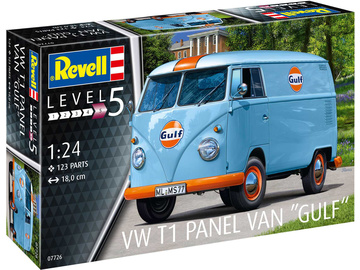 Revell Volswagen T1 Panel Van (Gulf Decoration) (1:24) / RVL07726