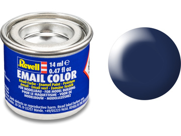 Revell Email Paint #350 Lufthansa Blue Satin 14ml / RVL32350