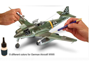 Revell Aqua Paint Set German Aircraft WWII (8x 17ml) / RVL36200