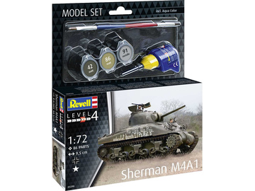 Revell Sherman M4A1 (1:72) (sada) / RVL63290