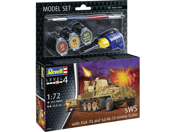 Revell sWS with Flak43 and Sd.Ah58 Ammo Trailer (1:72) (sada) / RVL63293