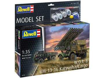 Revell W.O.T. 8 BM-13-16 Katyusha/Cargo (1:35) (sada) / RVL63338