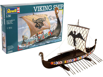 Revell vikingská loď (1:50) (Set) / RVL65403