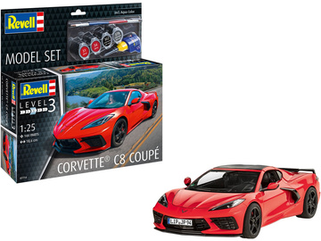 Revell Chevrolet Corvette C8 Coupé (1:24) (sada) / RVL67714