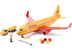 SIKU Super - DHL Cargo aircraft with accessories