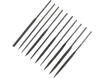 Modelcraft Medium Cut Needle Files (10pcs Set) / SH-PFL6001