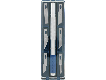 Modelcraft profesionální modelářský nůž malý, 6ks čepelí / SH-PKN4301/S