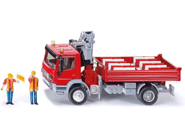 SIKU Super - Mercedes Atego s jeřábem 1:50 / SI-3534