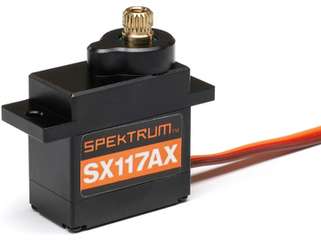 Spektrum servo SX117 Micro MG, kabel 250mm / SPMSSX117AX