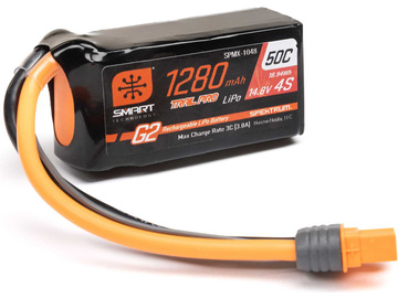 Spektrum Smart G2 Trail Pro LiPo 14.8V 1280mAh 50C IC3 / SPMX-1048