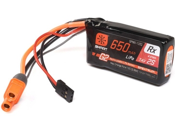 Spektrum Smart G2 LiPo 7.4V 650mAh Rx 15C IC3 / SPMX-1052