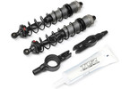 TLR Rear Shock Set, 135mm, Assembled (2): 8XT