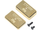 Rear Brass Plate Set: 22 4.0