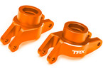 Traxxas Carriers, stub axle (orange-anodized aluminum) (rear) pair