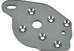 Traxxas Plate, motor, aluminum (gray-anodized)