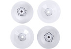 Traxxas Wheel discs (white) (4)