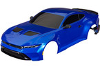 Traxxas Body, Ford Mustang, complete (blue)