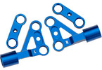 Traxxas Suspension arms, upper, front, aluminum (blue-anodized) (left & right)