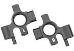 Traxxas Steering blocks, aluminum (gray-anodized)