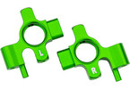 Traxxas Steering blocks, aluminum (green-anodized)