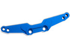 Traxxas Shock tower, rear, aluminum (blue-anodized)