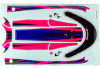 Traxxas Decal set, hatch (pink) (for Disruptor)