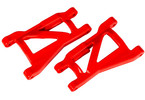 Traxxas Suspension arms, red (rear), heavy duty