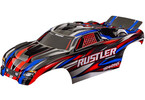 Traxxas Body, Rustler, red (for clipless mounting)