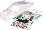 Traxxas Body, Rustler, clear (for clipless mounting)