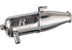 Traxxas Tuned pipe, Resonator, R.O.A.R. legal (single-chamber, enhances low to mid-rpm power)