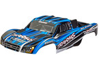 Traxxas Body, Slash, blue (painted) (clipless)