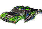 Traxxas Body, Slash, green (painted) (clipless)