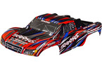 Traxxas Body, Slash, red (painted) (clipless)