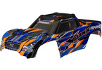 Traxxas Body, X-Maxx, orange (painted)